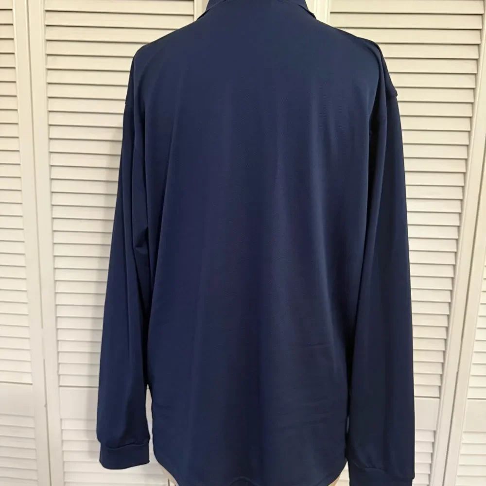Men's Navy Blue Long Sleeve Shirt — image 4 of 8